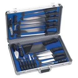 Slitzerâ„¢ 22pc Professional Chef's Cutlery Set in Case