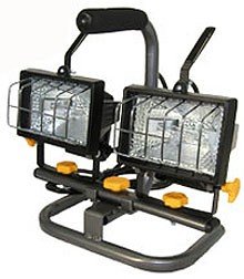 Twin 150 Watts Halogen Work Lights