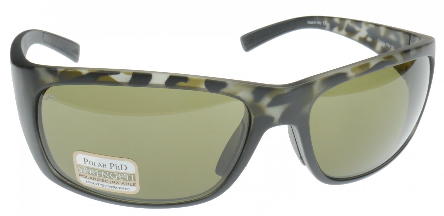 Serengeti Orvieto Sunglass, Lightweight Frame in Black ...