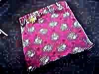 Fleece lamb motif playmat