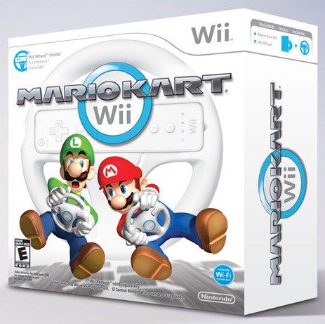 Mario Kart with Wii Wheel (Wii)