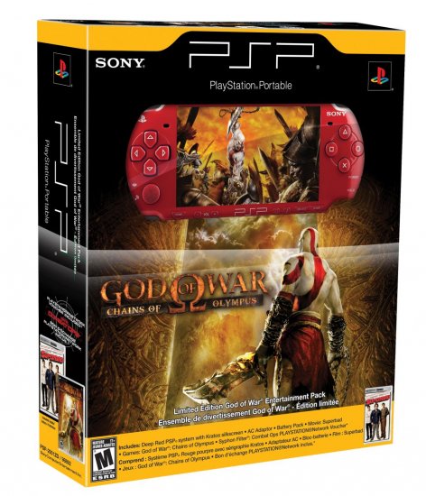 Sony PSP - Limited Edition God of War PSP Entertainment Bundle