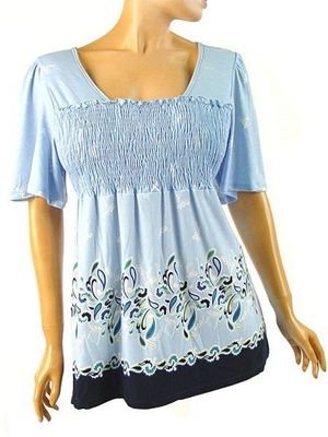 New Plus Sz Tummy Hiding Empire Waist 1x 14/16
