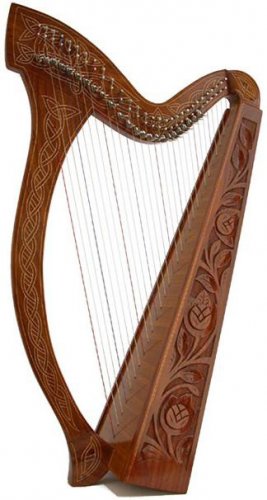 CELTIC 38" HARP - HARPS - CASE - COMBO - NEW