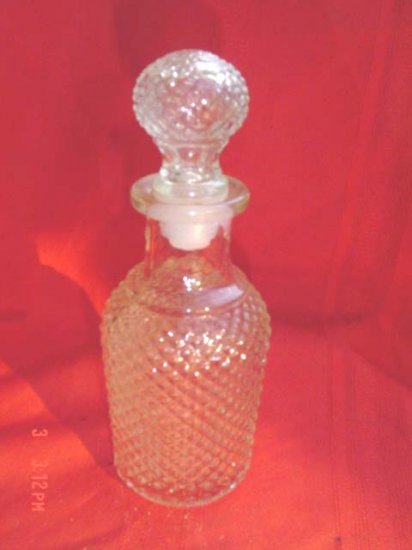Vintage Avon Flavor Fresh Apothecary Decanter
