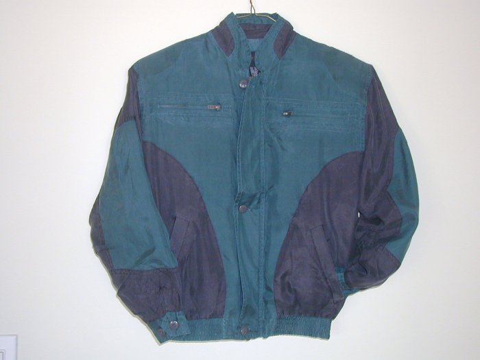 Boy's Teal Silk Jackets (S, Item#504)