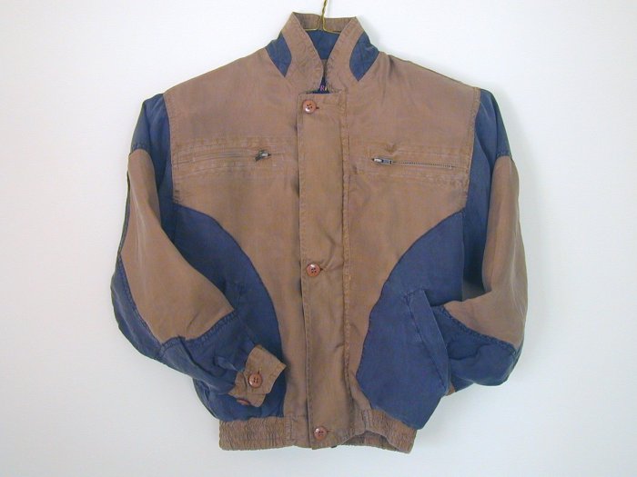 Boy's Brown Silk Jackets (M, Item#501)