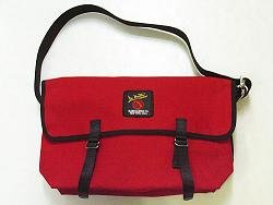Canvas Messenger Bag 3601U - Medium Red