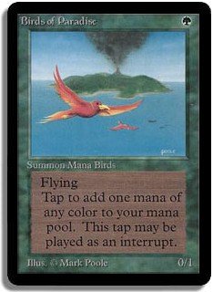 MTG Beta Birds of Paradise