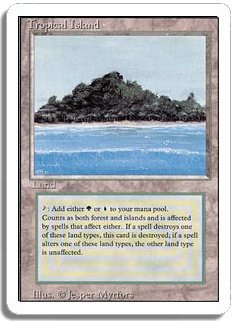 MTG Revised Tropical Island