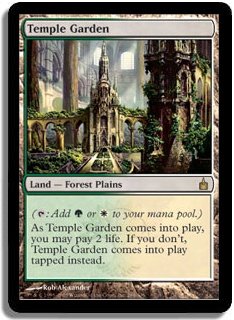 MTG Ravnica Temple Garden FOIL