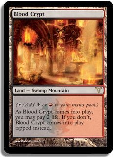 MTG Dissension Blood Crypt