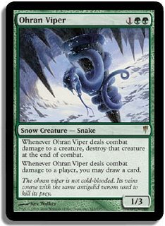 MTG Coldsnap Ohran Viper
