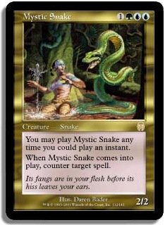 MTG Apocalypse Mystic Snake