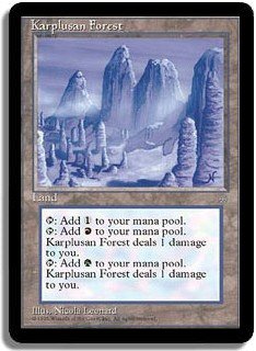MTG Ice Age Karpulsan Forest