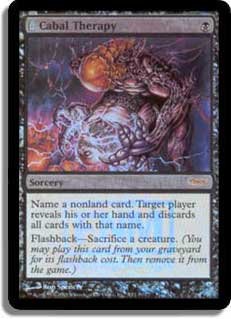 MTG DCI Cabal Therapy FNM FOIL
