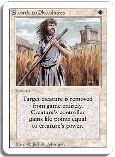 MTG Revised Swords to Plowshares
