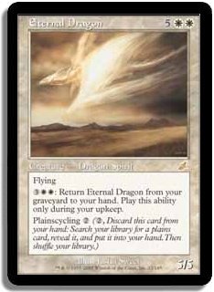 MTG Scourge Eternal Dragon