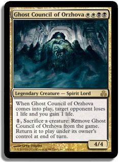 MTG Guildpact Ghost Council of Orzhova