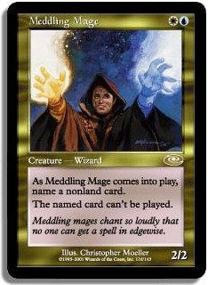 MTG Planeshift Meddling Mage