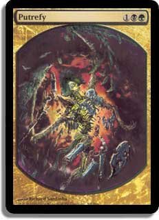 MTG DCI Putrefy Textless