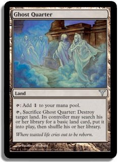 MTG Dissension Ghost Quarter