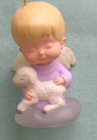 1996 Violet Hallmark Ornament