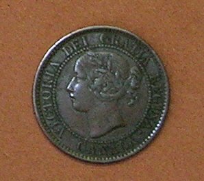 1859 Canadian Cent
