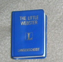 Little Webster English Dictionary - Little Book