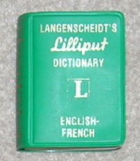 Langenscheidt's Lilliput Dictionary English / French - Little Book
