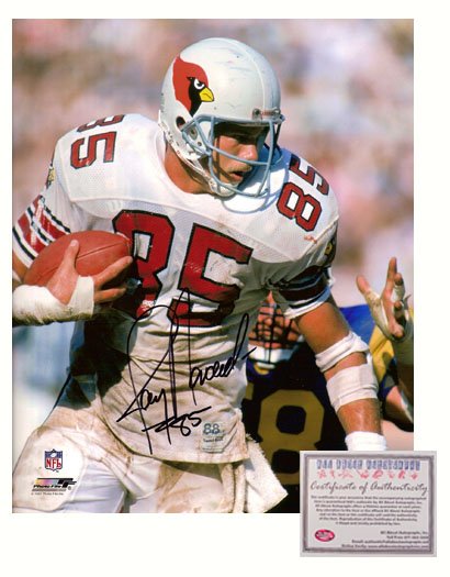 Autographed Jay Novacek Photograph - Arizona Cardinals 8x10 Close Up