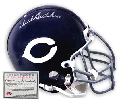 Dick Butkus Autographed Football Helmet - Replica