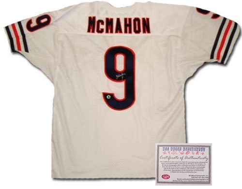Jim McMahon Autographed Jersey - Authentic