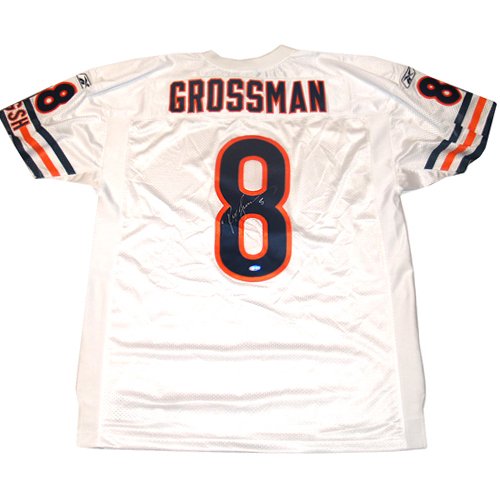 Rex Grossman Autographed Jersey - Official