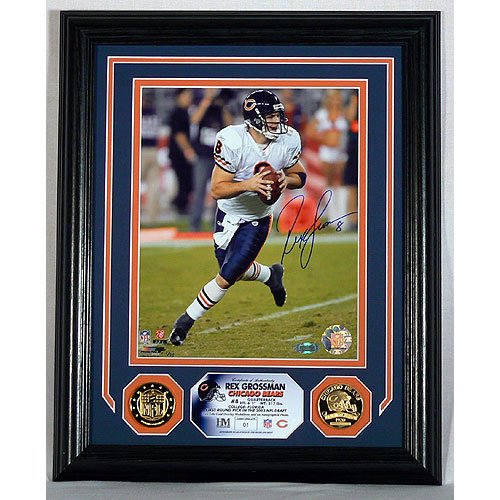 Rex Grossman Autographed Photo Mint