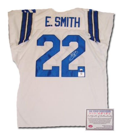 Emmitt Smith Autographed Jersey - Authentic