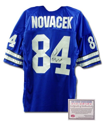 Jay Novacek Signed Jersey - Authentic