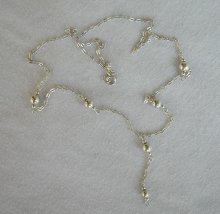 Beautiful silver necklace