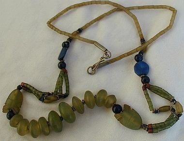 Unique gem stone necklace