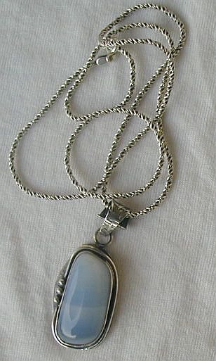 Lace pendant