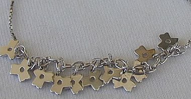 Anklet with charms