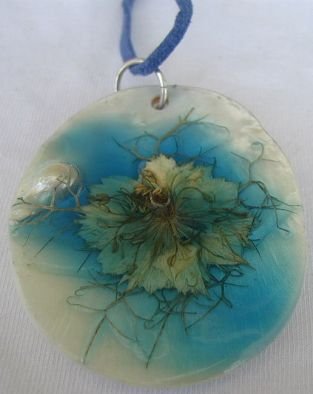 Light blue mother of pearl