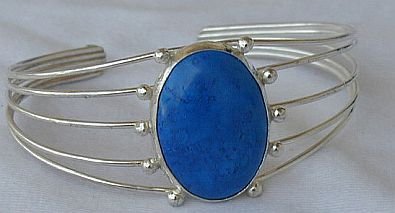 Blue bangle