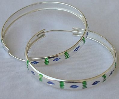 Green&blue hoops