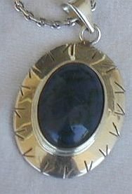 Malaysian silver pendant