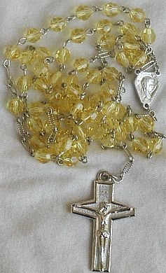 Yellow Rosary