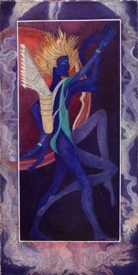 Artistic sagittarius zodiac sign