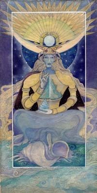 Artistic Cancer zodiac sign poster