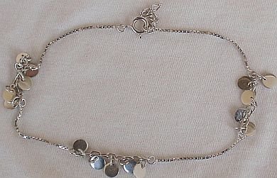 Anklet with charms-B