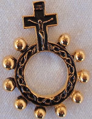 Goden finger rosary-C